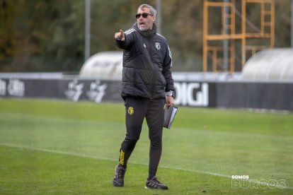 Imagen de Bolo durante un entrenamiento.