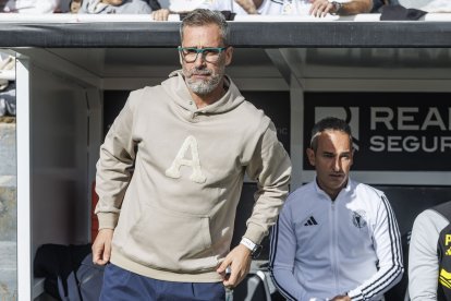 Jon Pérez Bolo, entrenador del Burgos CF.