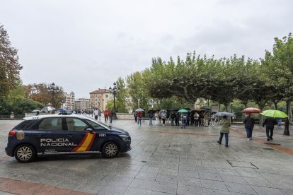 Imagen de un vehículo de Policía Nacional.