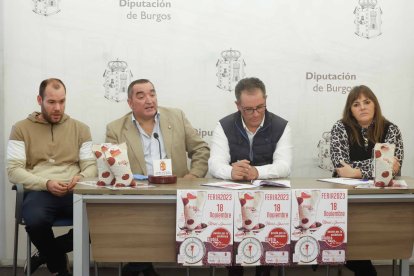 Presentación de la XIV Feria de la Alubia Roja de Ibeas.