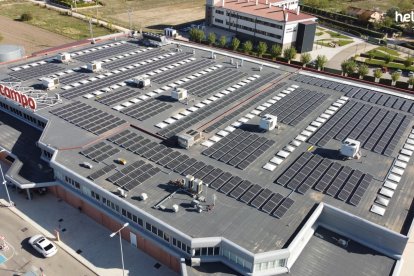 Planta fotovoltaica de Alcampo Aranda