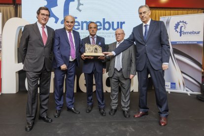 Imagen de la entrega de los premios Femebur.