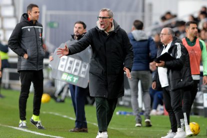 Jon Pérez Bolo, durante el partido contra el Andorra.