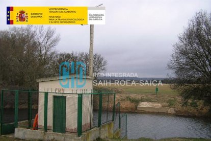 Imagen de una estación del río Arlanza