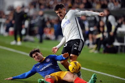 Imagen del partido entre el Burgos CF y el Andorra.