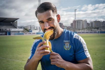 Vitolo ha crecido en Canarias y llegó a Aranda hace 3 años