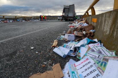 Imagen del lugar del accidente.