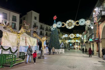 Imagen de la plaza Mayor de Aranda