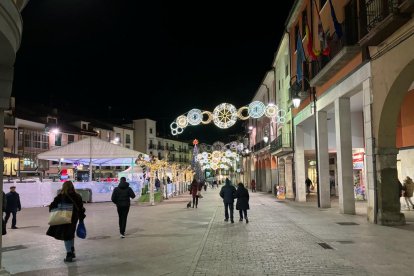 Imagen de la plaza Mayor de Aranda de Duero