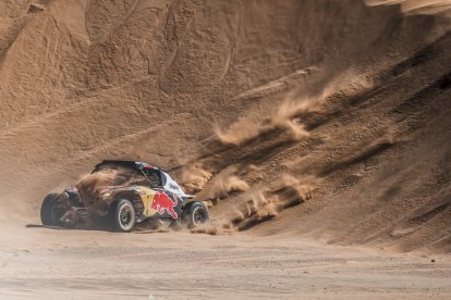 Cristina Gutierrez en la segunda etapa del Dakar 2024.