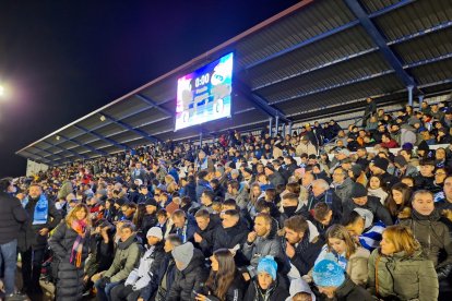 Imagen del ambiente del partido entre la Arandina y El Real Madrid