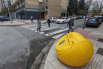 Los saleros están repartidos por la ciudad de Burgos desde principios de diciembre.