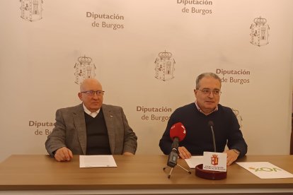 Nicasio Gómez y Ángel Martín, diputados provinciales de Vox.