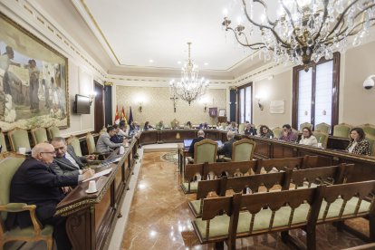 Imagen del Pleno de la Diputación.