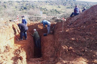 Sondeo arqueológico en La Revilla.