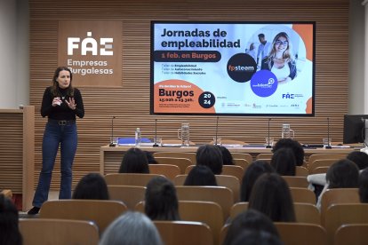 Instante de las jornadas de empleabilidad.