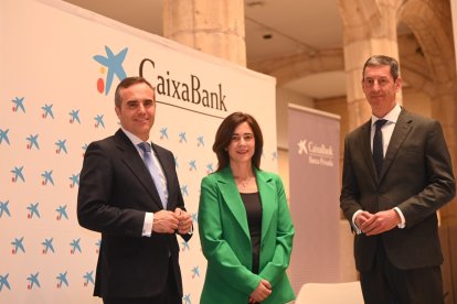 Eduardo Toral, Marta Martín y César Martínez.