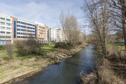 Imagen del río Arlanzón a su paso por la ciudad.