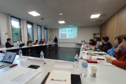 Imagen de la reunión de lanzamiento del proyecto Europeo Agrotour Sudoe