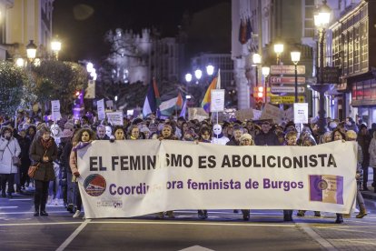 Imagen de la manifestación del 8 de Marzo.