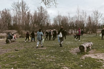 Fotografía de la recogida de 'Basuraleza' llevada a cabo los días 14 y 17 de marzo