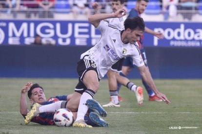 Bermejo, durante el partido contra el Huesca.