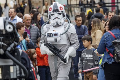 Imagen del desfile de Legión 501 en Burgos.