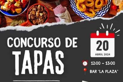 cartel concurso de tapas