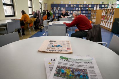 La biblioteca Gonzalo de Berceo, en el barrio de Gamonal, es la que acumula más visitas y préstamos de la red de las municipales de Burgos.