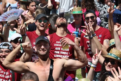 Miles de jóvenes de la Comunidad se dan cita en el parque Ribera Sur de Palencia