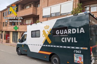 Imagen de un vehículo de la Guardia Civil.