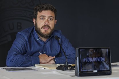 Diego Martínez, gerente del Burgos Club de Fútbol.