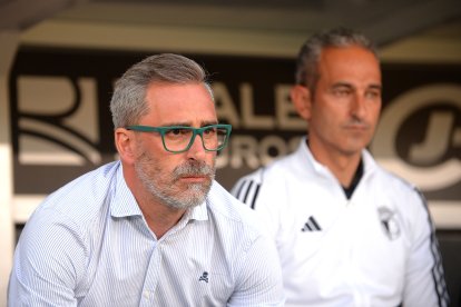 Jon Pérez Bolo, técnico del Burgos CF.