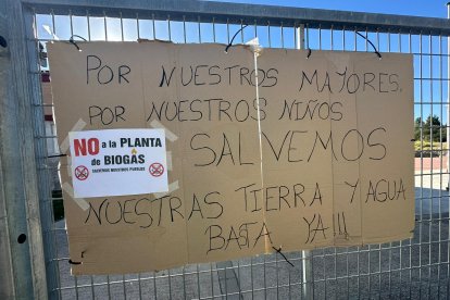 Los vecinos están decididos a luchar contra la planta de biogás