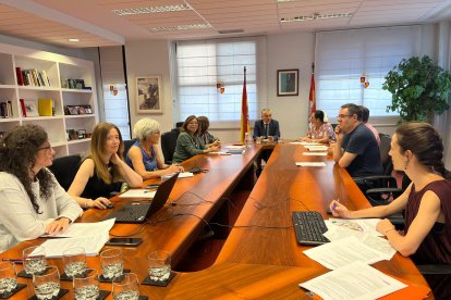 Reunión de la Comisión de Patrimonio.