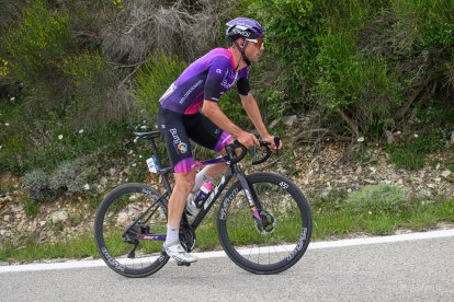 Mario Aparicio ha firmado grandes actuaciones en las etapas de montaña.