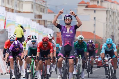 Eric Fagúndez repite victoria en la última etapa en Qinghai.