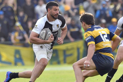 Dorigín, durante un partido contra Recoletas Burgos Caja Rural.