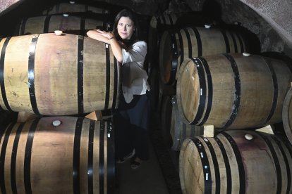 Isabel Rodero, de bodegas Dominio del Águila, ganadora del Premio Empresaria de Caixabank en Castilla y León