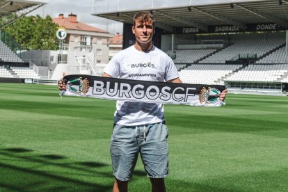 David López, nuevo jugador del Burgos CF.