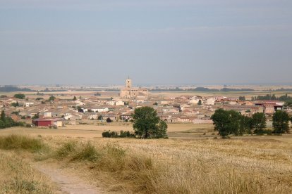 Vista general de la localidad de Sasamón.