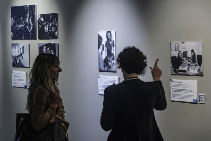 Imagen de la exposición de Círculo Solidario.