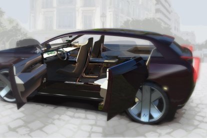 El concept car virtual VIVAR, creado por Antolin.