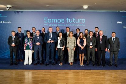 Delegación Empresa Familiar de Castilla y León en el congreso nacional.