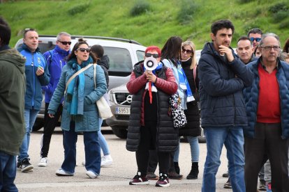 Unión Arandina convocó a concentrarse durante los primeros 10 minutos de los partidos del juvenil y el primer equipo.