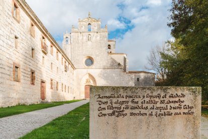 Monasterio de San Pedro de Cardeña, donde reposaron los restos del Cid y doña Jimena hasta 1921.