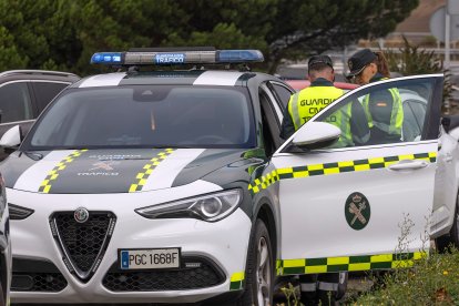 Imagen de un vehículo de la Guardia Civil.