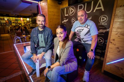 Carlos, Noelia y Jacho, el triunvirato que hace posible el Concurso de La Rúa.