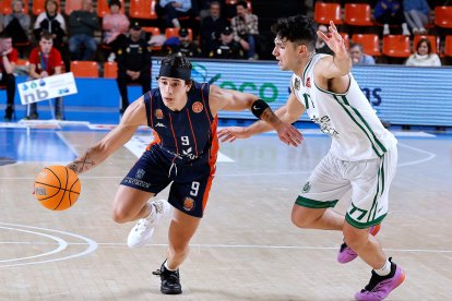 Caio Pacheco, durante el partido contra Huesca.