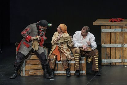 Los tres Piratas de Bambalúa Teatro.